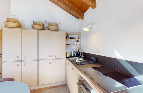 Celerina-Schlarigna Apartment | The 3-room apartment on the top floor, approx.