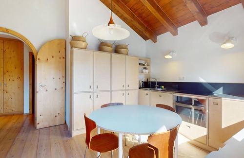 Celerina-Schlarigna Apartment | The 3-room apartment on the top floor, approx.
