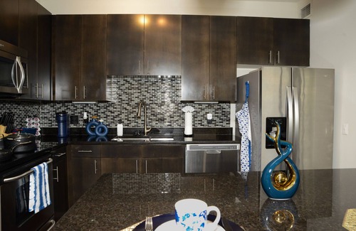 Houston Apartment | The Amari Luxury Mid-Rise w/Pool, Gym, & Theater