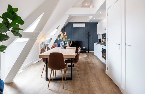 Municipality of Tilburg Apartment | The apartment features two luxuriously appointed bedrooms.