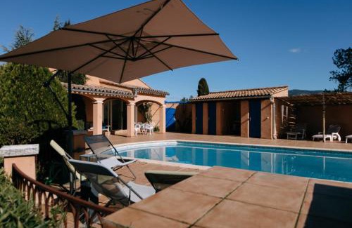 Lagnes House | The Bamboos - private heated swimming pool