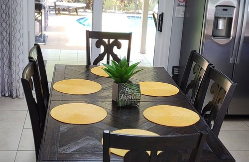 Merritt Island House | The Banana Cabana - A Tropical Florida Escape with Heated Pool!