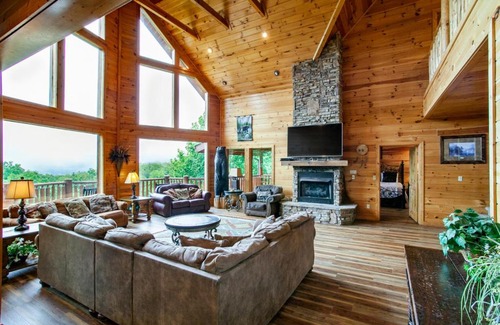 Pittman Center House | The Big Bear Escape Mtn View Hot Tub Game Room