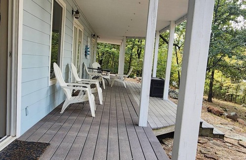 Longtown House | The Blue Heron Hideout: Large Waterfront Home with Private Dock