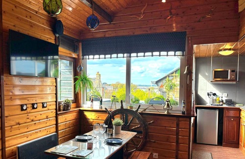 Honfleur Apartment | The Boat | Central Terrace Retreat | 2 Guests