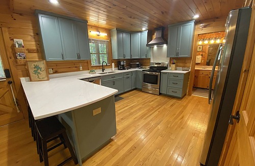 My Mountain Cabin | The Cabin, Hot Tub, Game Room, Screened Porch, Fire Pit