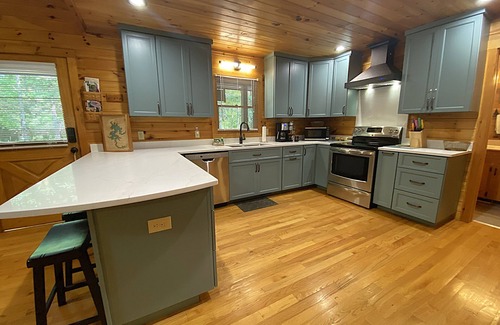 My Mountain Cabin | The Cabin, Hot Tub, Game Room, Screened Porch, Fire Pit