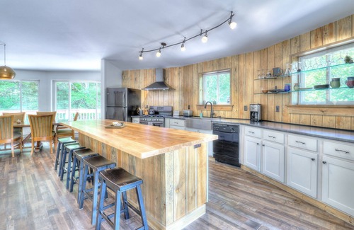 Rangeley House | The Carousel - Unique design, beautiful open living space!