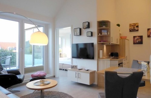 Dangast Apartment | The charming "Wind & Welle" apartment makes you feel at home straight away