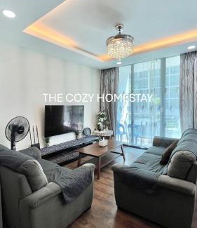 Kuching Apartment | The Cozy Homestay @ Jazz Suite Vivacity Kuching