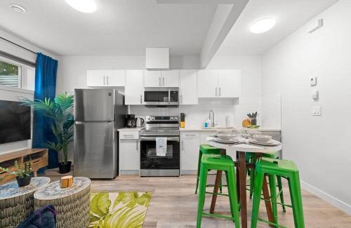Jasper Place Apartment | The Den, Centrally Located Suite, King Bed, WiFi!