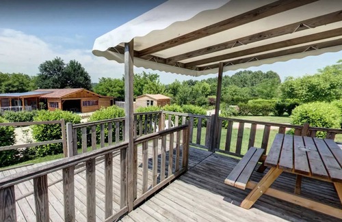 Le Buisson-de-Cadouin House | THE DOMAINE DE PECANY (La Noix de Pecan'y) * - Wooden rental with covered terrace 4 to 6 people - 4 people. included in the price