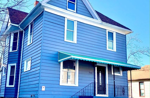 Downtown Niagara Falls House | The Eastside Manor - Private Yard & Parking, Near Falls & Casino by Niagara Hospitality