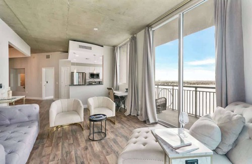 West Palm Beach Apartment | The Edge - Modern High-Rise Living with Wraparound Balcony