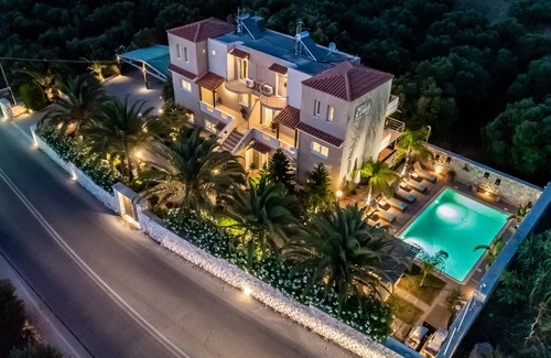 Kalathas Villa | The Evies Houses Near Sandy Beach, Crete Chania , Surrounded By Olive Grove