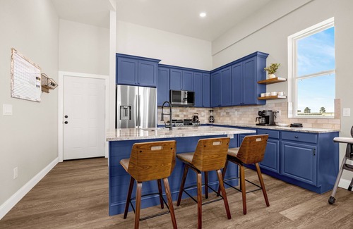Colorado Springs House | The Family Roost - warm, stylish new Barndo rolling hills & Rocky Mountain Views