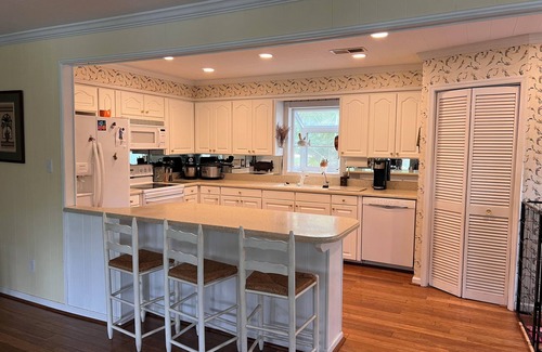 Chapin House | The Flamingo House at Lake Murray. 3 Bed 2 Bath with Private Dock. Sleeps 8.