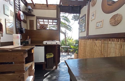 Villa de Mazo Apartment | The Glamping, studio tent with bathroom, extra kitchen room, terrace.