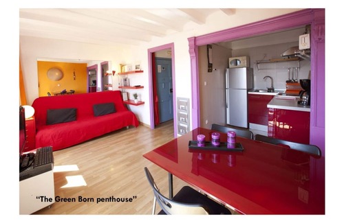 La Ribera Apartment | The Green Born penthouse: a terrace dream