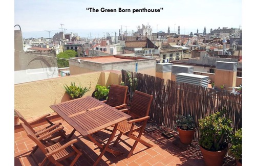 La Ribera Apartment | The Green Born penthouse: a terrace dream