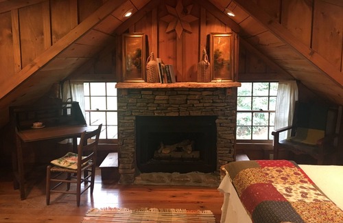 Mirror Lake House | The historic Mill House on Mirror Lake and, Cullasaja River on 1 Acre