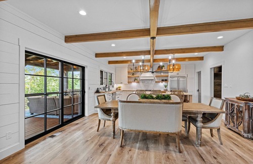 Banner Elk House | The JEM Mine at Eagles Nest: Views, Hot Tub, Ping Pong, Foosball, 3 Fireplaces!