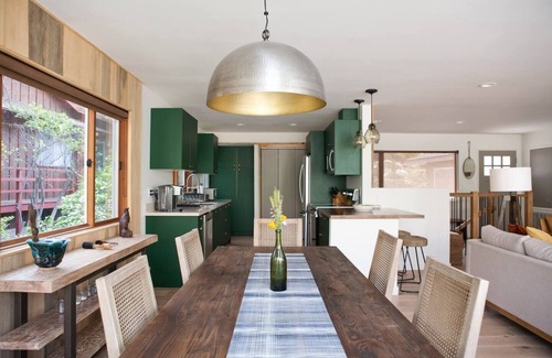Kernville House | The Kern River House: Lookout House Private Riverfront Access Fireplaces Dog OK