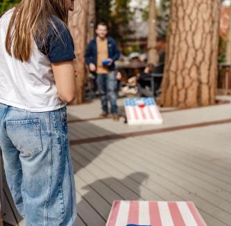 Shaver Lake House | The Knotty Sparrow Prime Spot Smores Nights