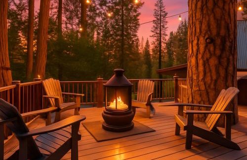 Shaver Lake House | The Knotty Sparrow Prime Spot Smores Nights