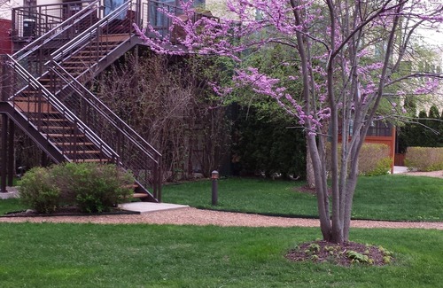 Shorewood-Tower Hills-Harbert Condo | The Lake's Warm! Book for August! Relax. Hot tub - Steam Shower - Fireplace.