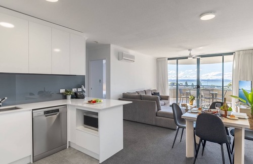 Nelson Bay Apartment | The Landmark, 211/61B Dowling Street - Resort Style holiday with pool, games room & restaurant