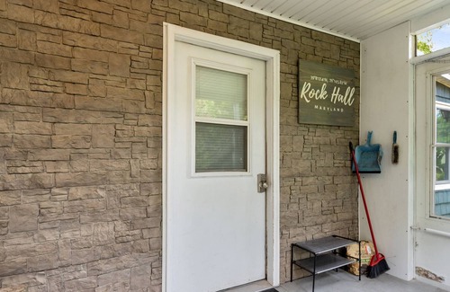 Rock Hall Cottage | The Little Blue Cottage by the Bay