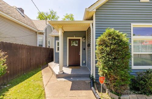 North Nashville House | The Little Blue Haus - Two Miles to Broadway