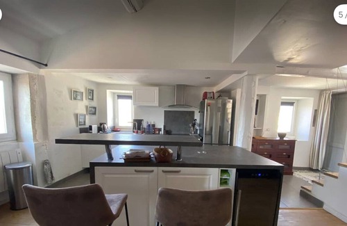 Faubourg Apartment | The Loft in a cosy duplex for 2 to 5 people, air-conditioned