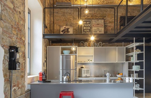 Campo di Marte Apartment | "The Loft" Unbelievable Designed | Florence | Loft + private garden