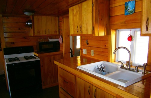 Orland Cottage | The loons are calling you! Your peaceful, waters edge retreat awaits!