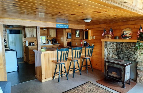 Orland Cottage | The loons are calling you! Your peaceful, waters edge retreat awaits!