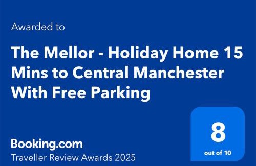 Failsworth House | The Mellor - Holiday Home With Free Parking - 5 Minutes Drive to Coop Live Arena, Etihad Stadium & Manchester City Centre