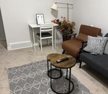 Southwest Calgary House | The Modern Nest-one bedroom basement suite