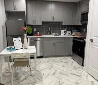 Southwest Calgary House | The Modern Nest-one bedroom basement suite