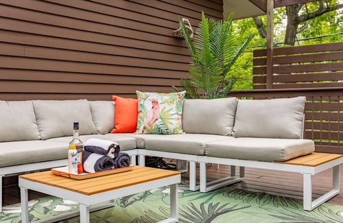Bloomington House | The Nancy: Fireplace | Hot Tub | Ping-Pong