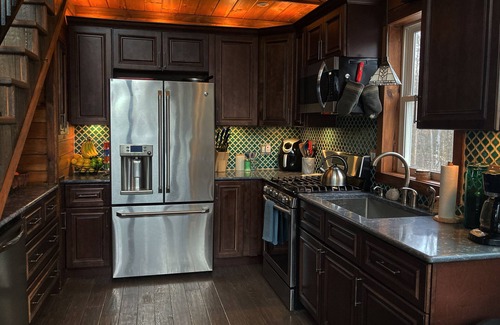 Jamaica House | The Overlook House: Sauna and View Deck by Stratton Mountain