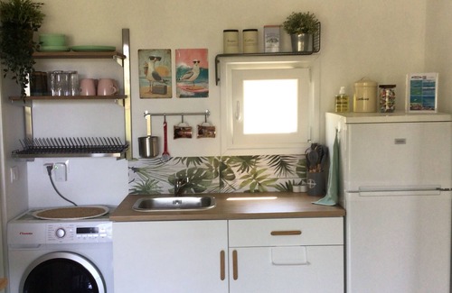 Vourvourou House | The PineCabin, a sweet little house surrounded by pine trees and cute squirrels!