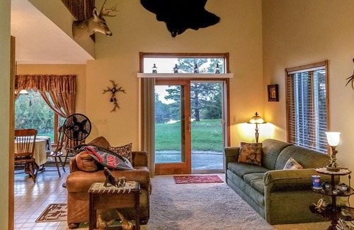 Carp Lake House | The Pines on Cecil Bay: our home on the Carp River with Lake Michigan view
