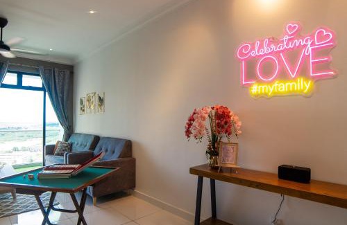 Johor Bahru Apartment | The Platino Sweet Peony 3BR8Pax nr Paradigm Mall