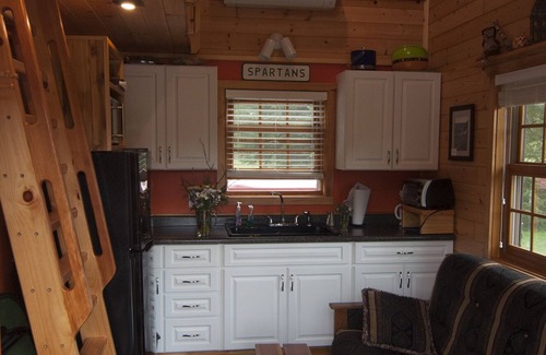 Ironwood Cabin | The Pondominium™, Our Cozy Cabin!