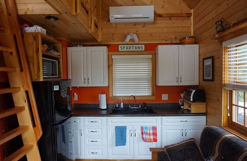 Ironwood Cabin | The Pondominium™, Our Cozy Cabin!