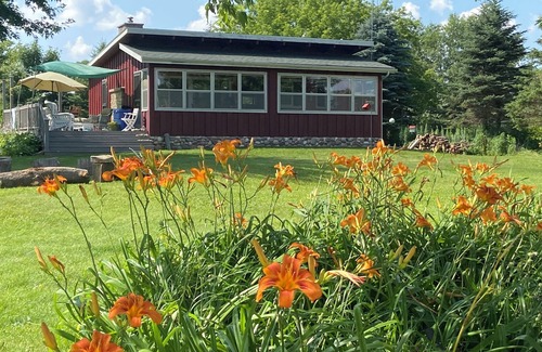 Cumberland Cabin | The Red Cabin in Cumberland Wisconsin!