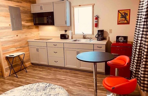 Coram Cabin | The Red Station by Glacier - Cabin #5 with AC and laundry