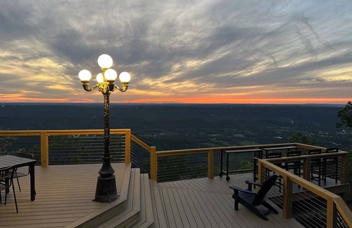 Lupton City House | The Rock House - Incredible views, dreamy, and spacious with 3 lofts and library
